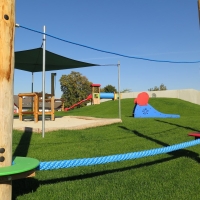 Balancierseilstrecke Tauwerk blau auf dem Spielplatz kaufen