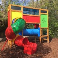 Smile Cubus mit Rutsche mit vielen Klettermöglichkeiten für Kinder