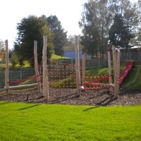 Kletter-Spielplatz für die Motorik der Kinder