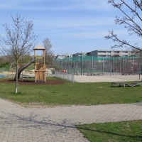 Übersicht Spielplatz Hubert Blamauer Park