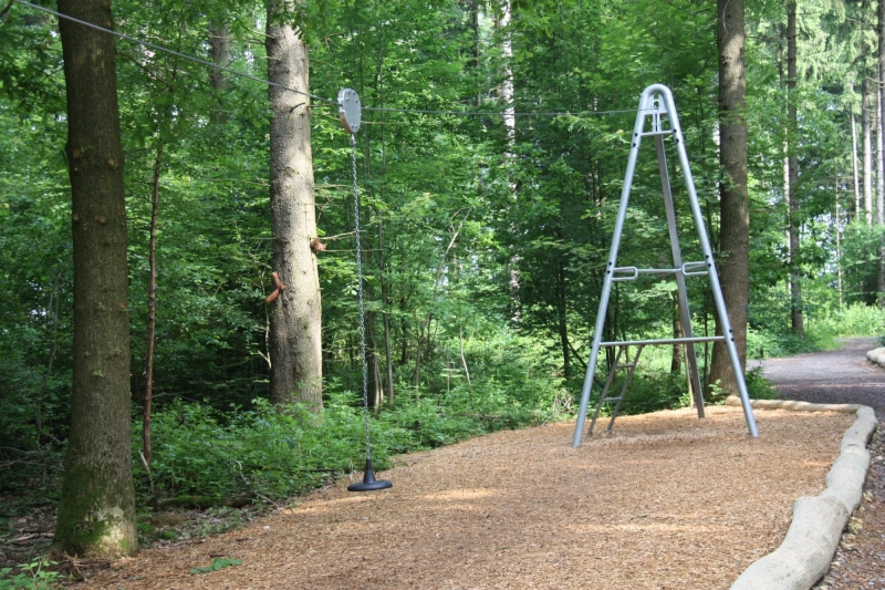 Seilbahn aus Edelstahl im Wald für Kinder kaufen