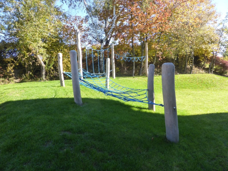 Kletterdschungel im Kindergarten für zum klettern